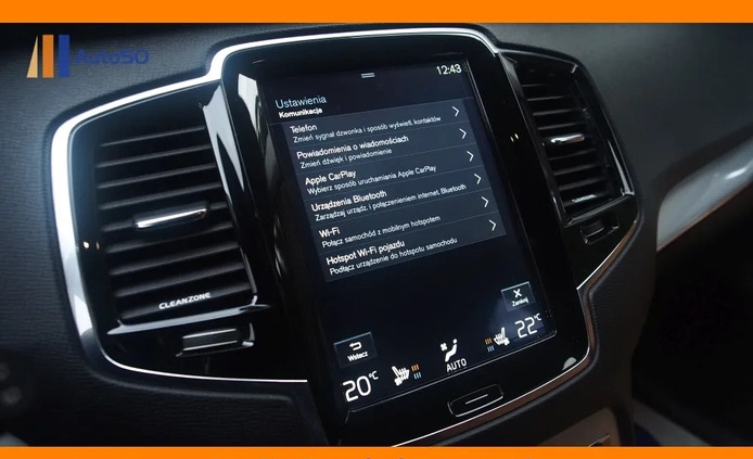 Volvo XC 90 cena 129999 przebieg: 185999, rok produkcji 2015 z Poznań małe 781